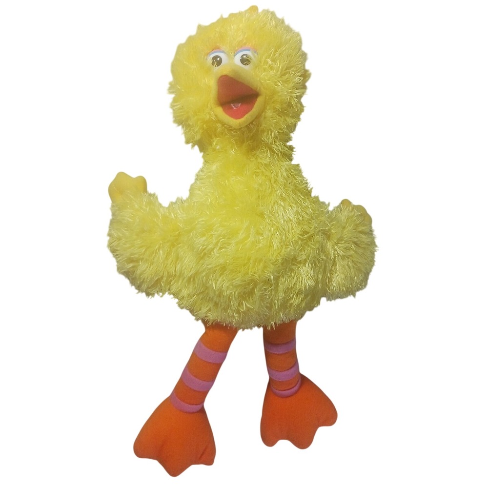 GUND Sesame Street Big Bird Plush 6047450 14" Yellow Retro Nostalgic Kids Toy